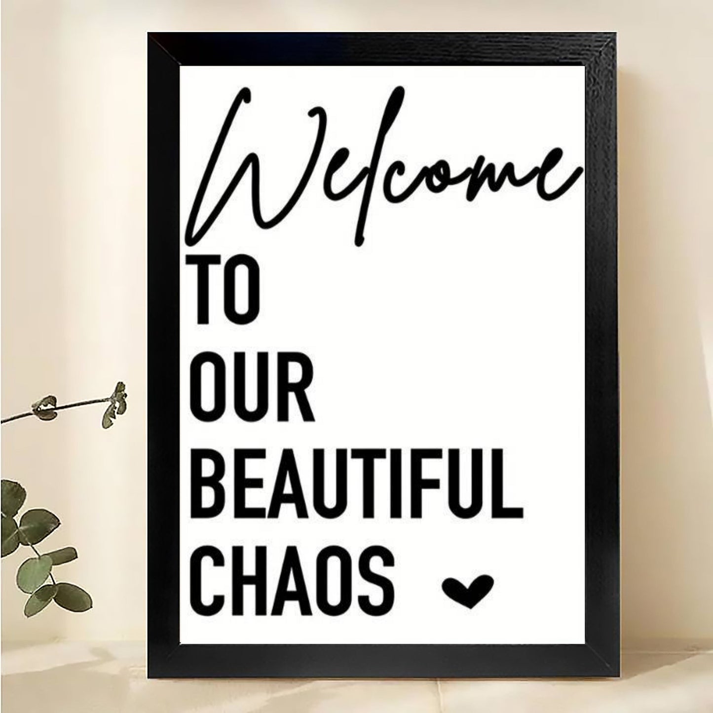W019 Natural Wood Canvas – Abstract Art | Perfect for Living Room & Office
