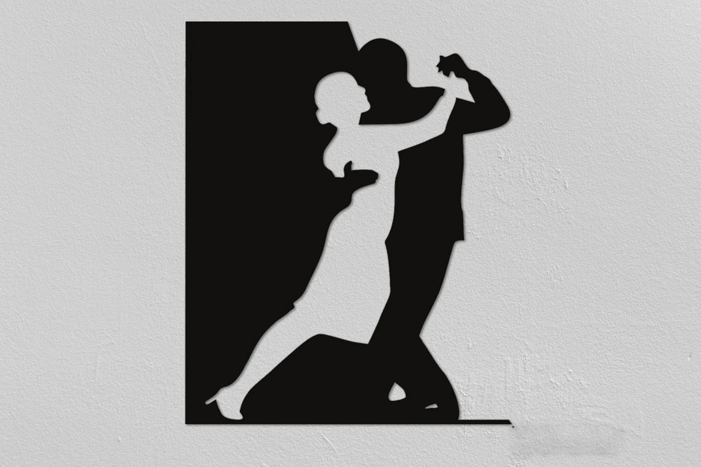Tango Dance Design Christmas Gifts For Her Hanukkah Gifts Home Wall Decoration Gifts For Mom Housewarming Gifts - 8 inches - metal sign