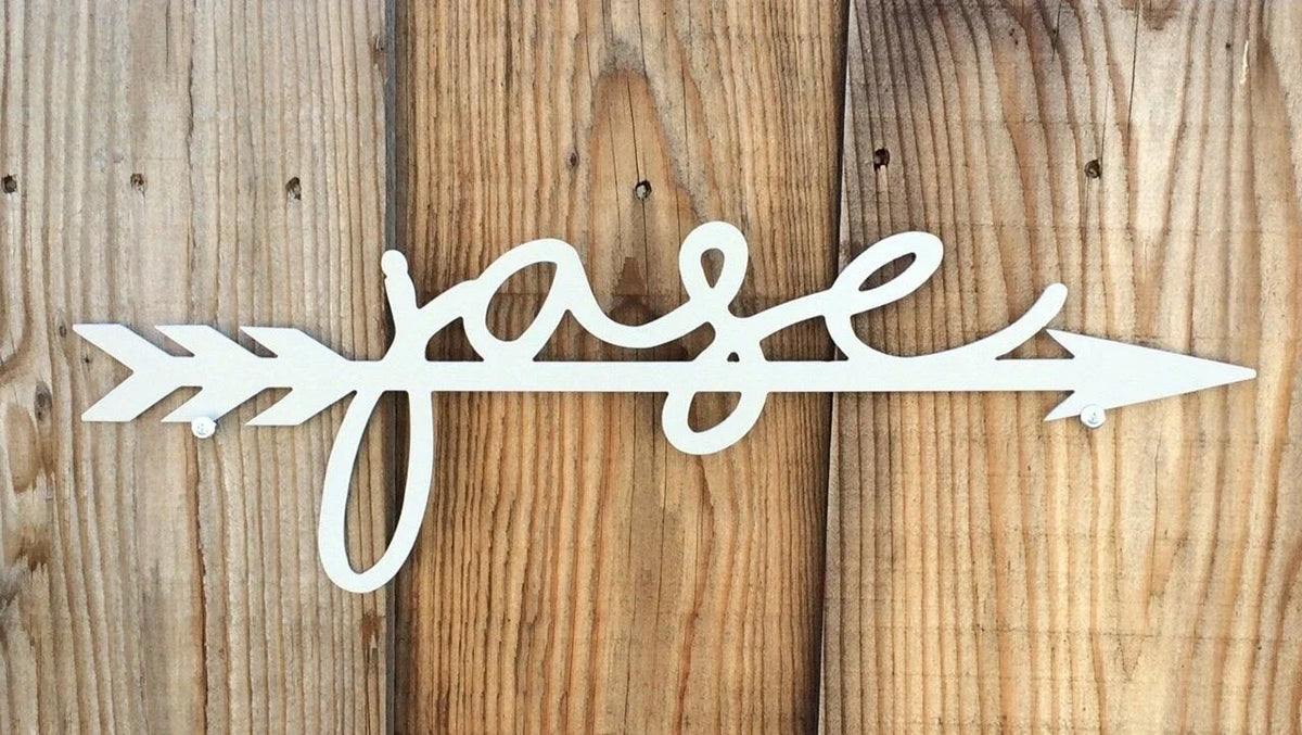 Family Metal Sign Cut Metal Sign Wall Metal Sign - 8 inches - metal sign