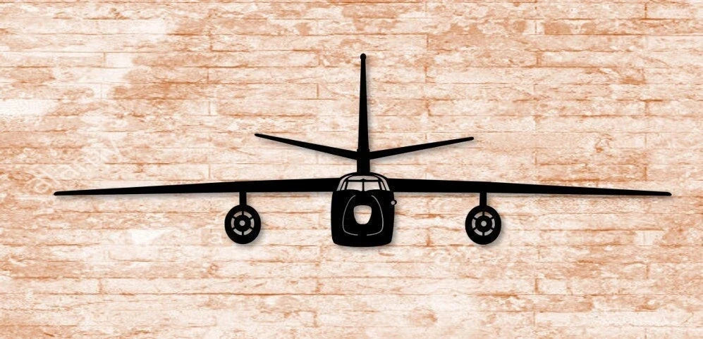 A3 Skywarrior B66 Destroyer Gear Up Electronic Warfare Reconnaissance Tanker Bomber Metal Sign Cut Metal Sign Wall Decor - 8 inches - metal sign