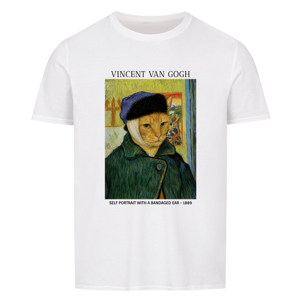 Bandaged Ear Van Gogh Basic Shirt Unisex