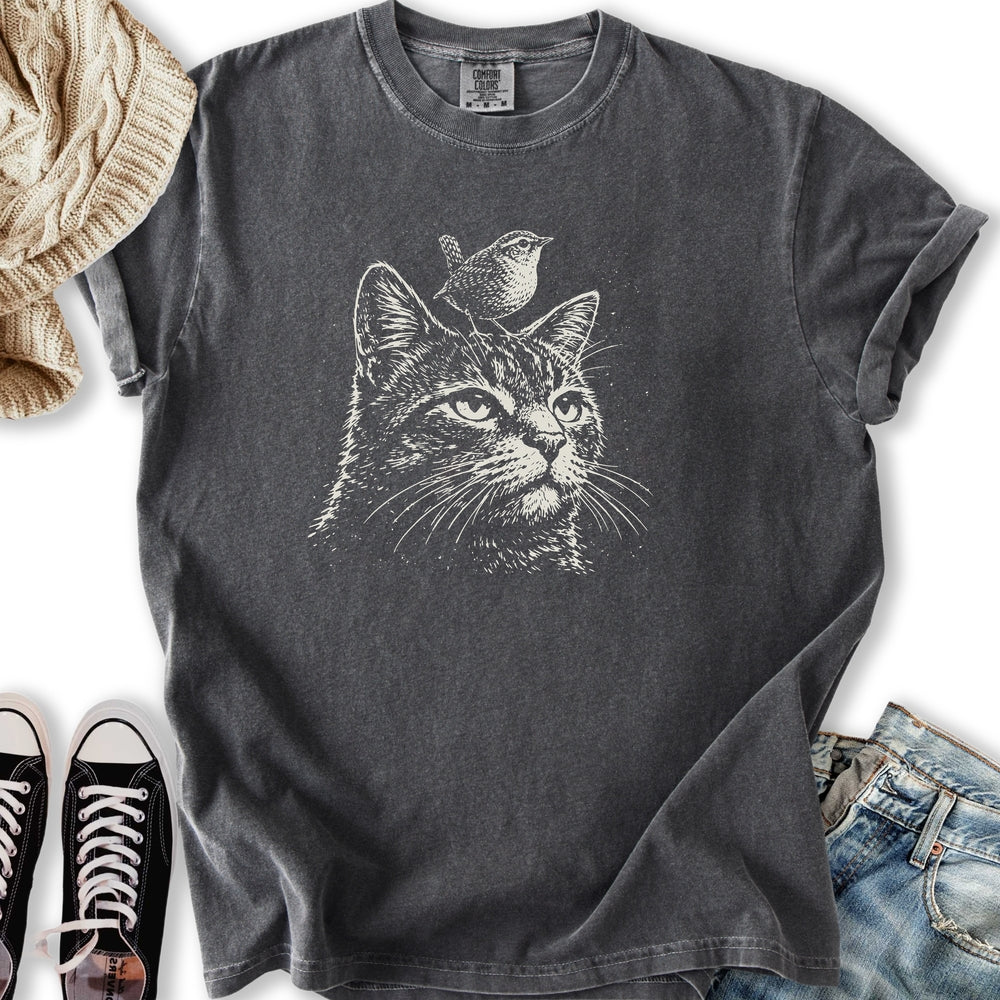 Cat and Wren Relaxed Tee