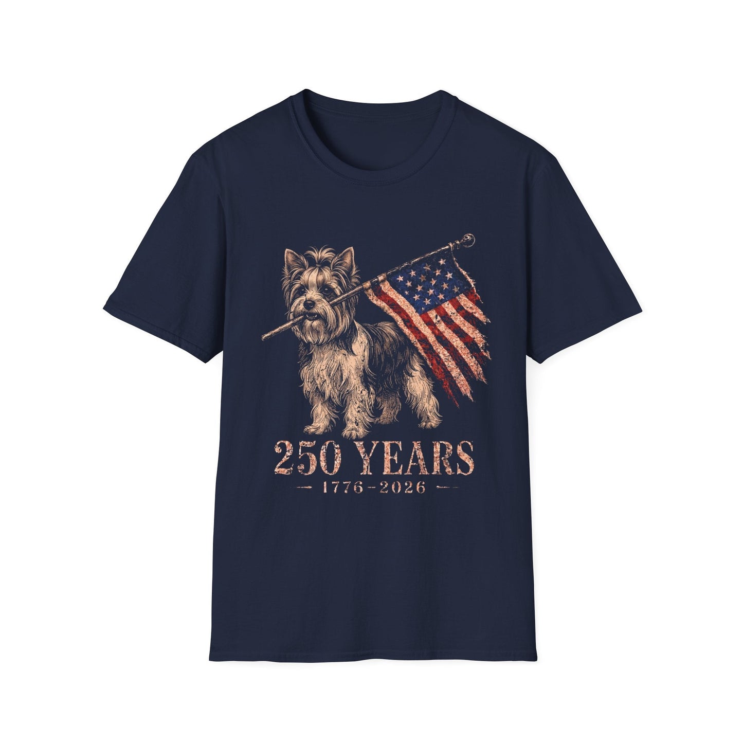 Biewer Terrier USA 250 Years Tee