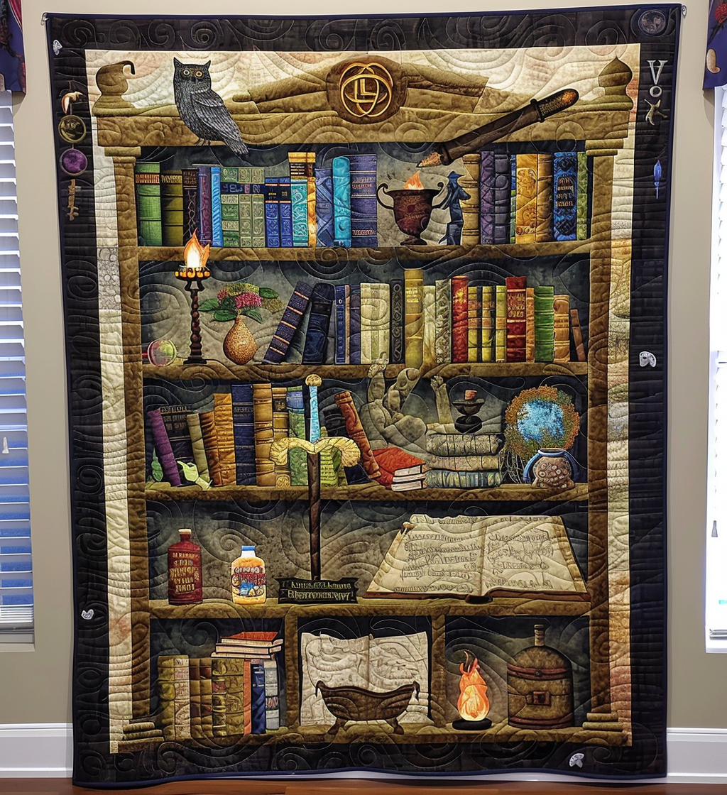 Fable Frame Quilted Blanket - Throw (55" x 60")