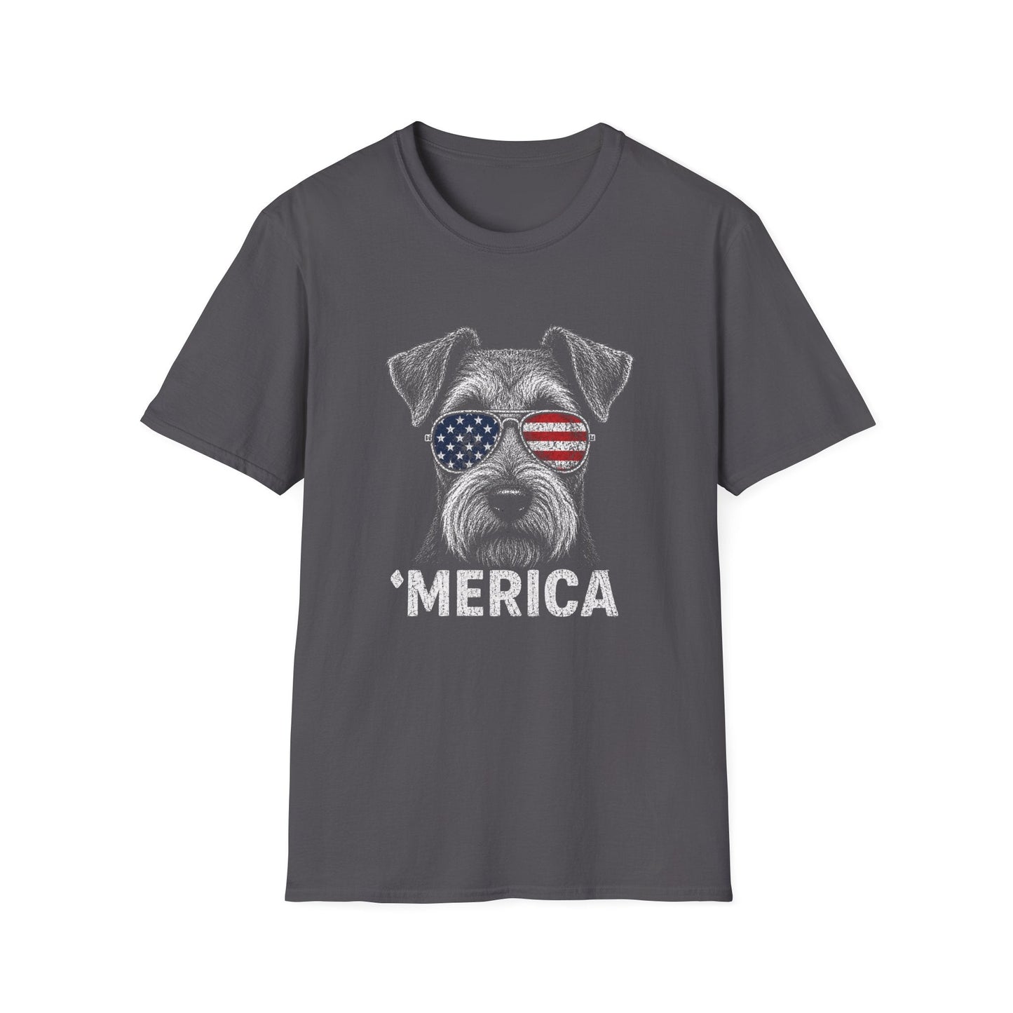 Airedale Terrier Merica Tee