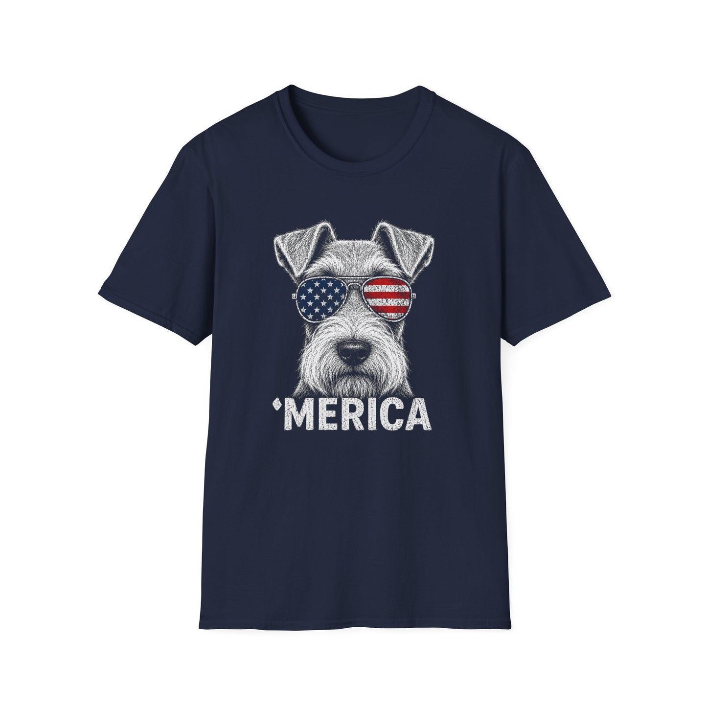 Wire Fox Terrier Merica Tee