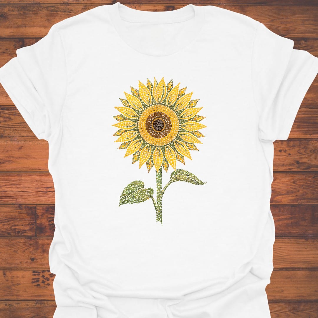 Dotted Sunflower T-Shirt