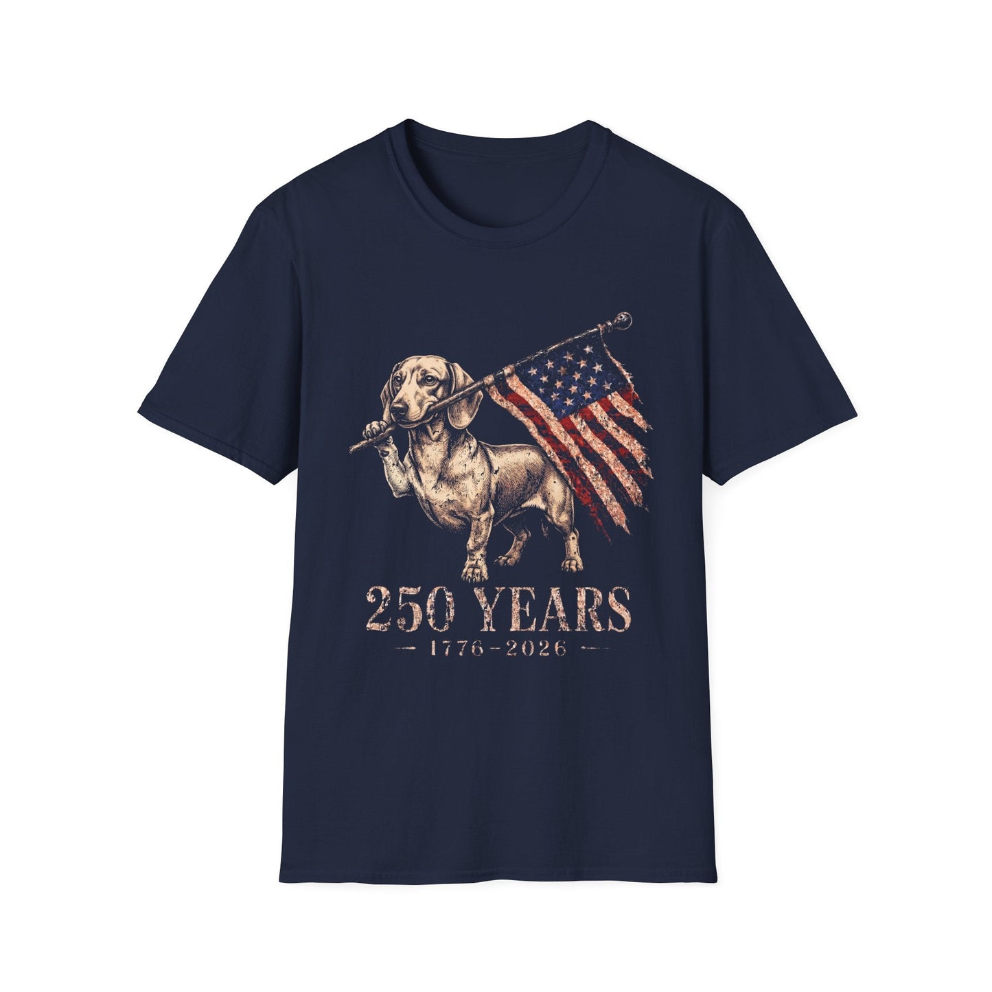 Dachshund USA 250 Years Tee