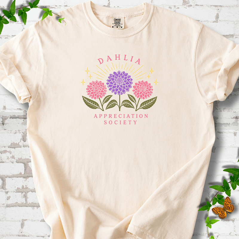 Dahlia Appreciation Society T-Shirt