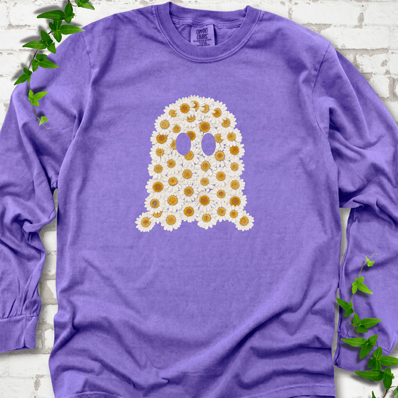 Booquet Daisy Ghost LS T-Shirt
