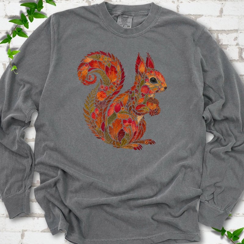 Autumn Squirrel LS T-Shirt