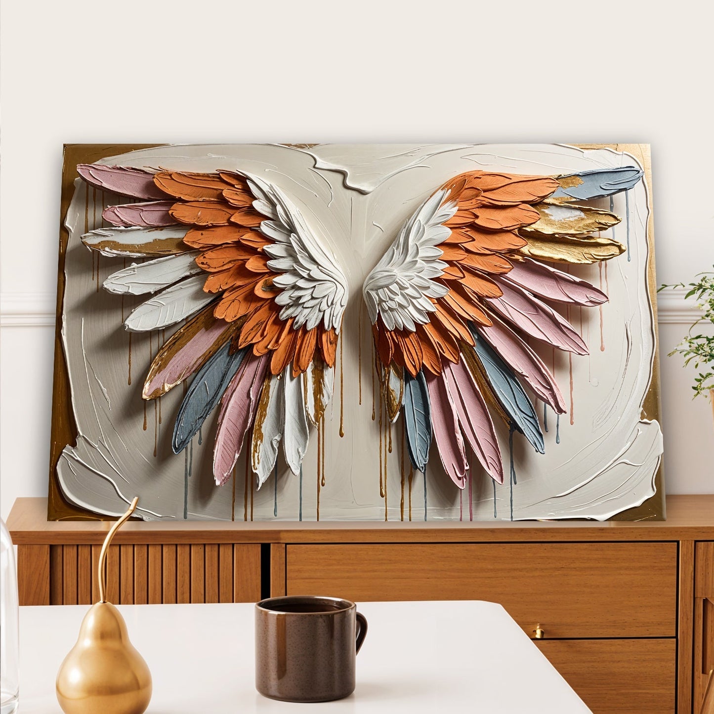 Angelic Wings Wall Art
