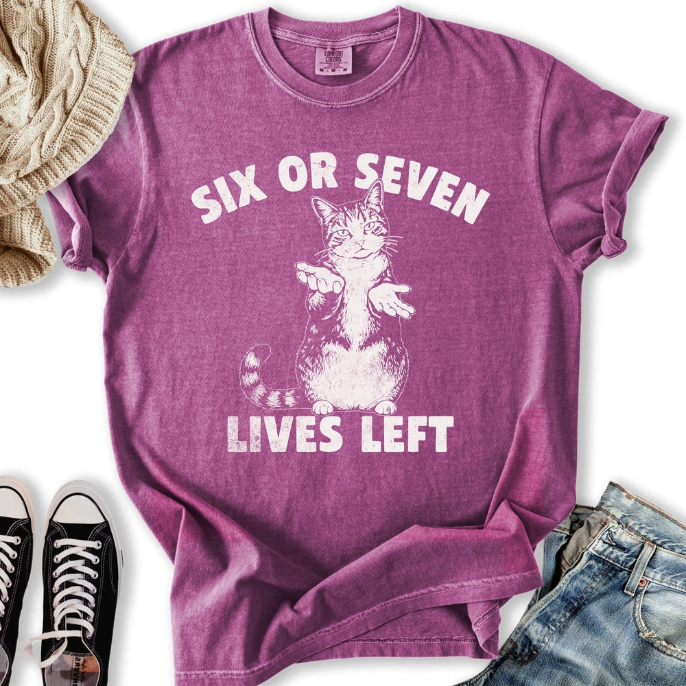 Six Or Seven Lives Relaxed Tee