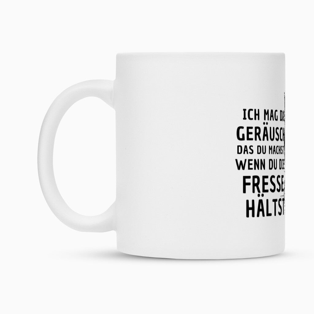 Genervte Katze Tasse
