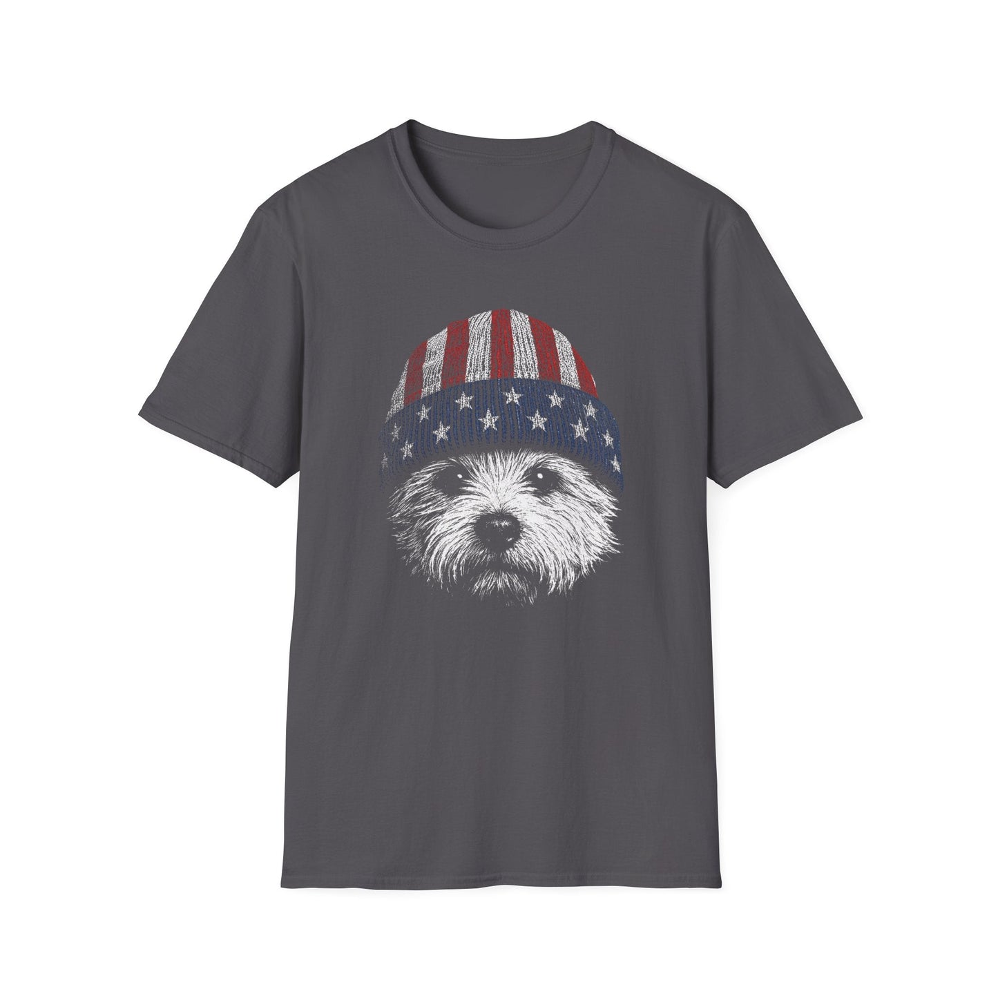 Westie USA Beanie Tee