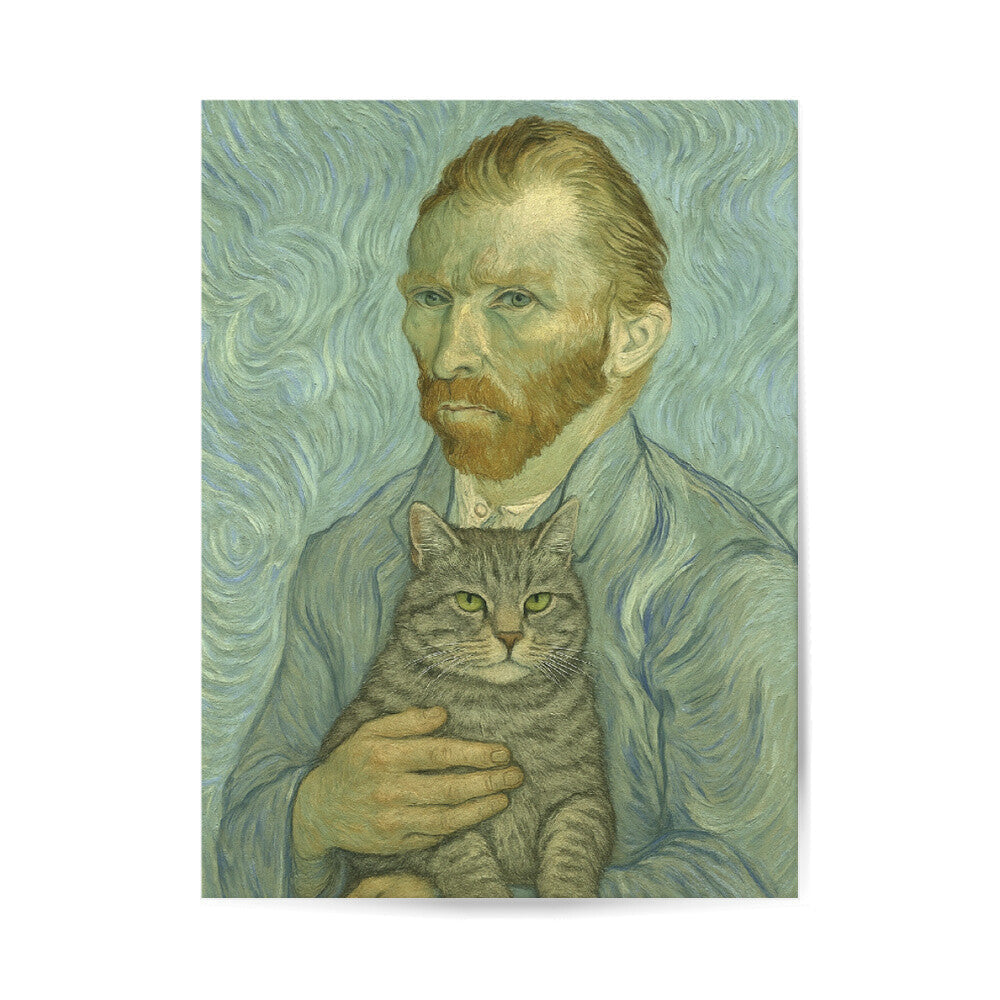 Van Gogh Self-Portrait Poster 3:4 - Ungerahmt