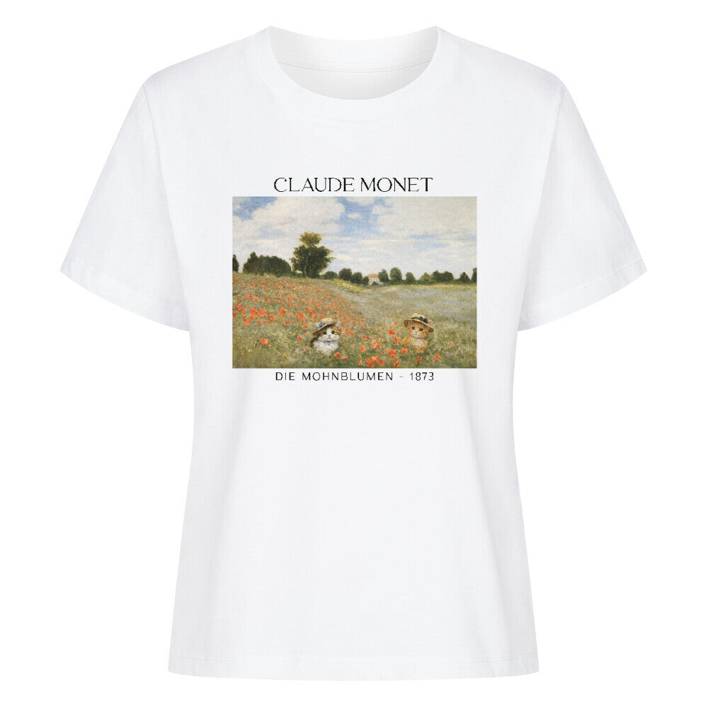 Mohnblumen Claude Monet Shirt Women