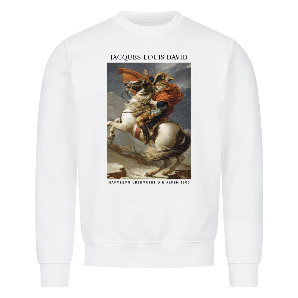 Napoleon überquert die Alpen Sweatshirt