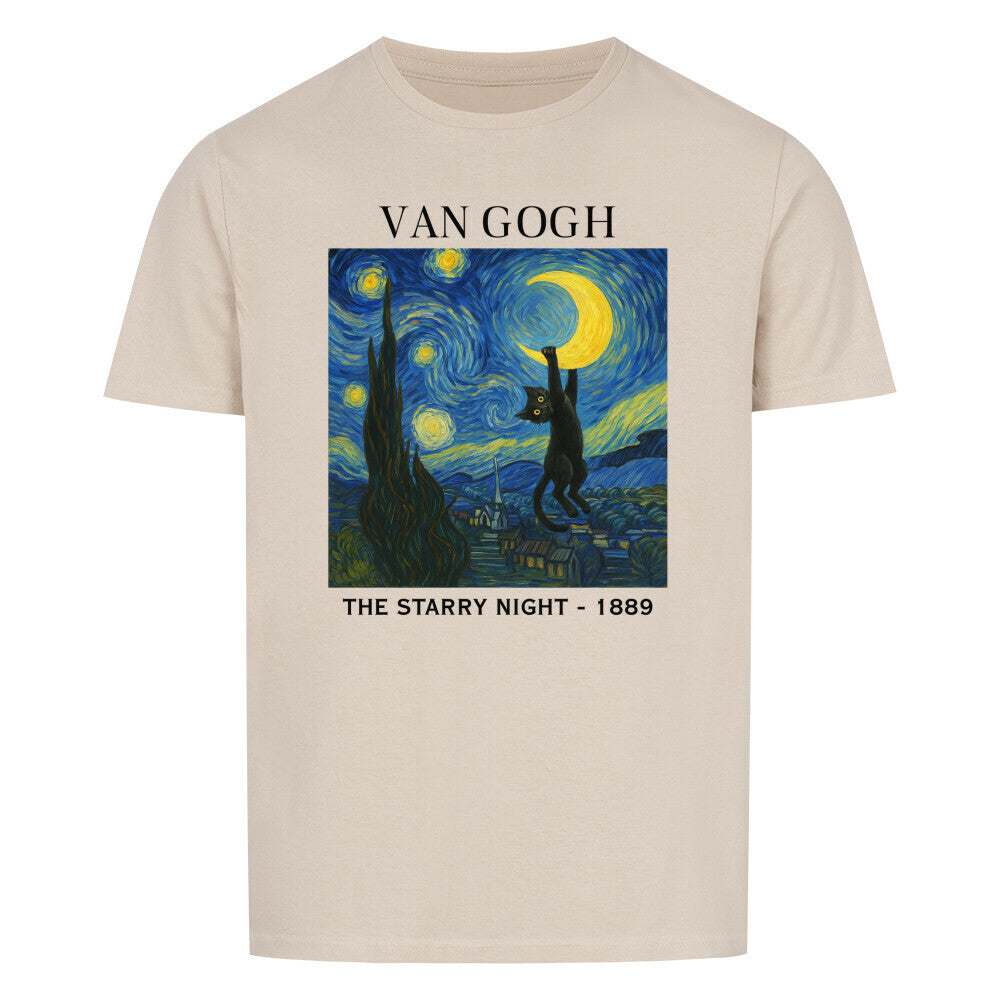 Van Gogh The Starry Night Basic Shirt Unisex