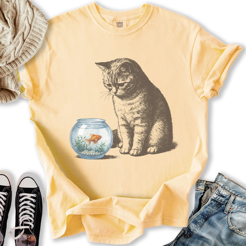 Curious Kitten Relaxed Tee
