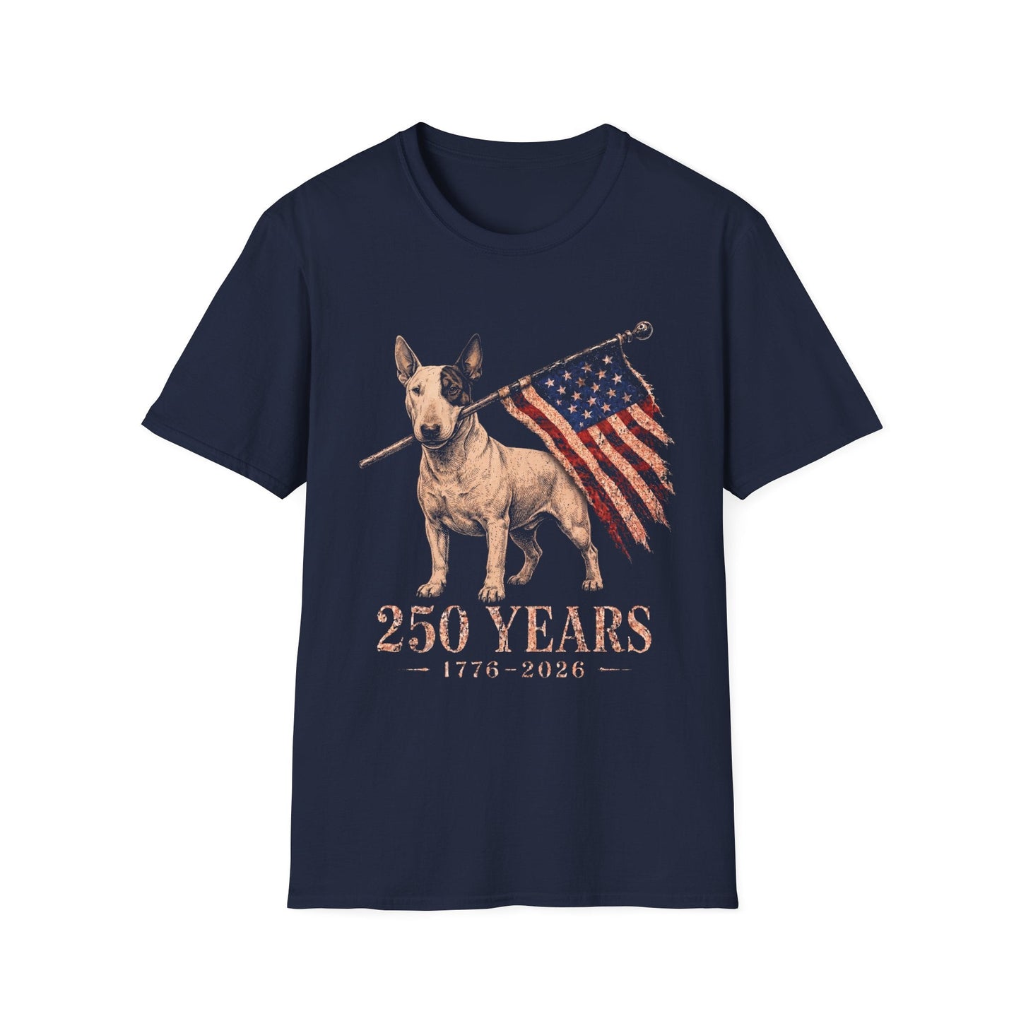 Bull Terrier USA 250 Years Tee