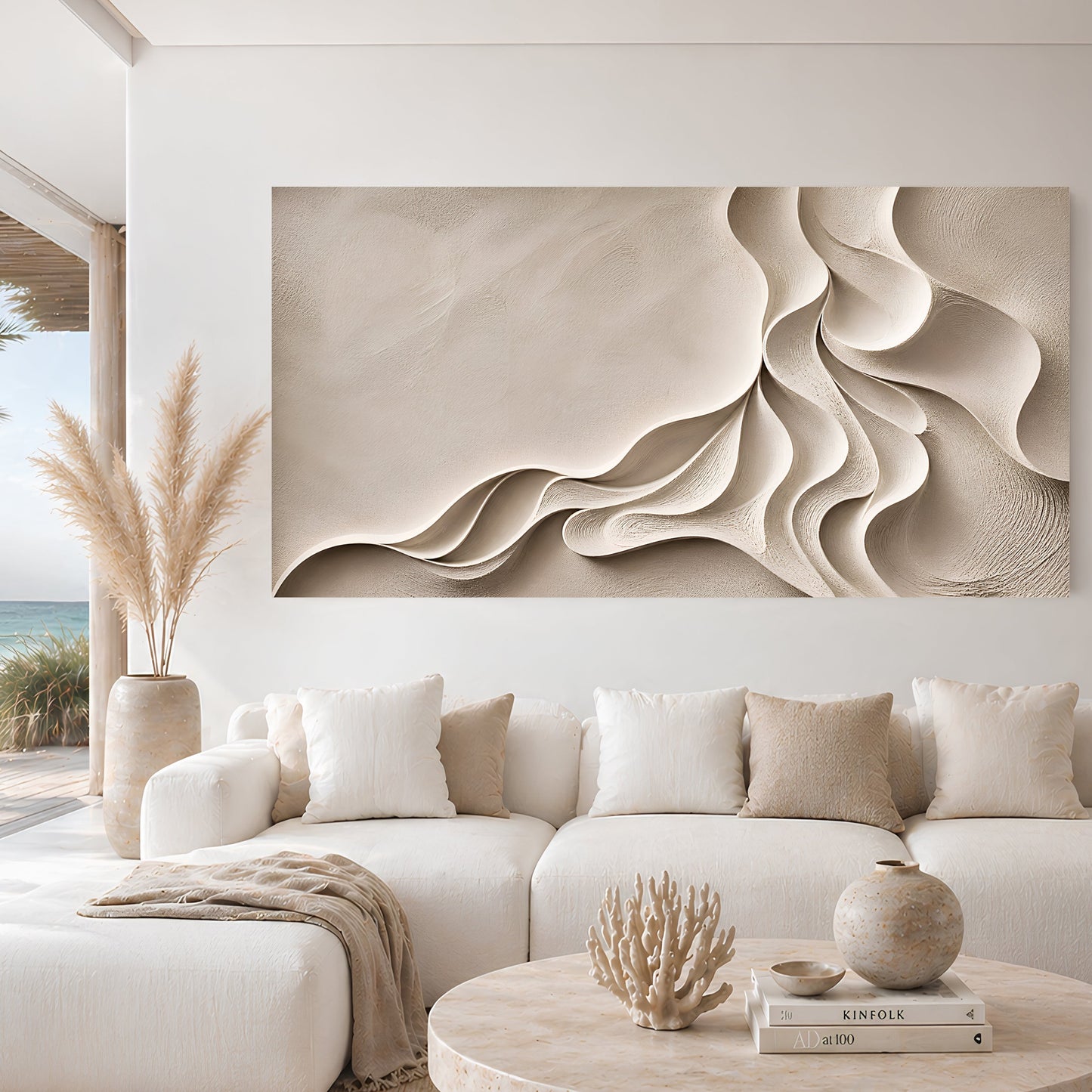 Abstract Sand Flow