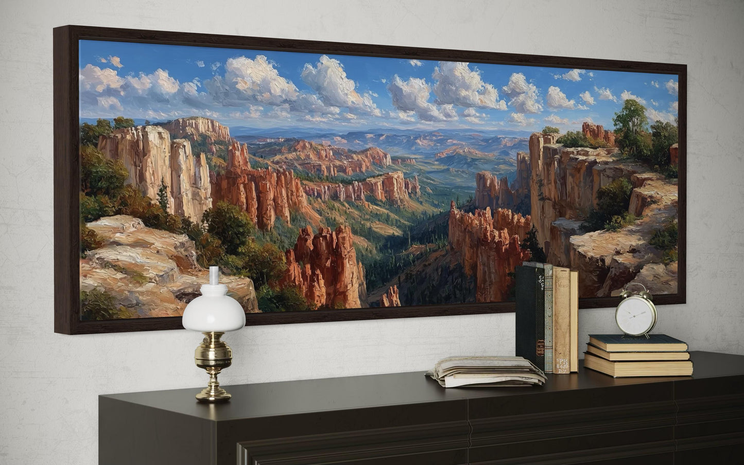 Bryce Canyon National Park Long Horizontal Canvas Wall Art