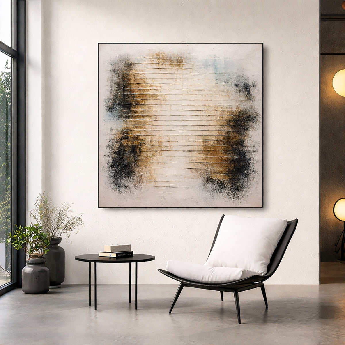 Burnished Calm Rust Wall Art