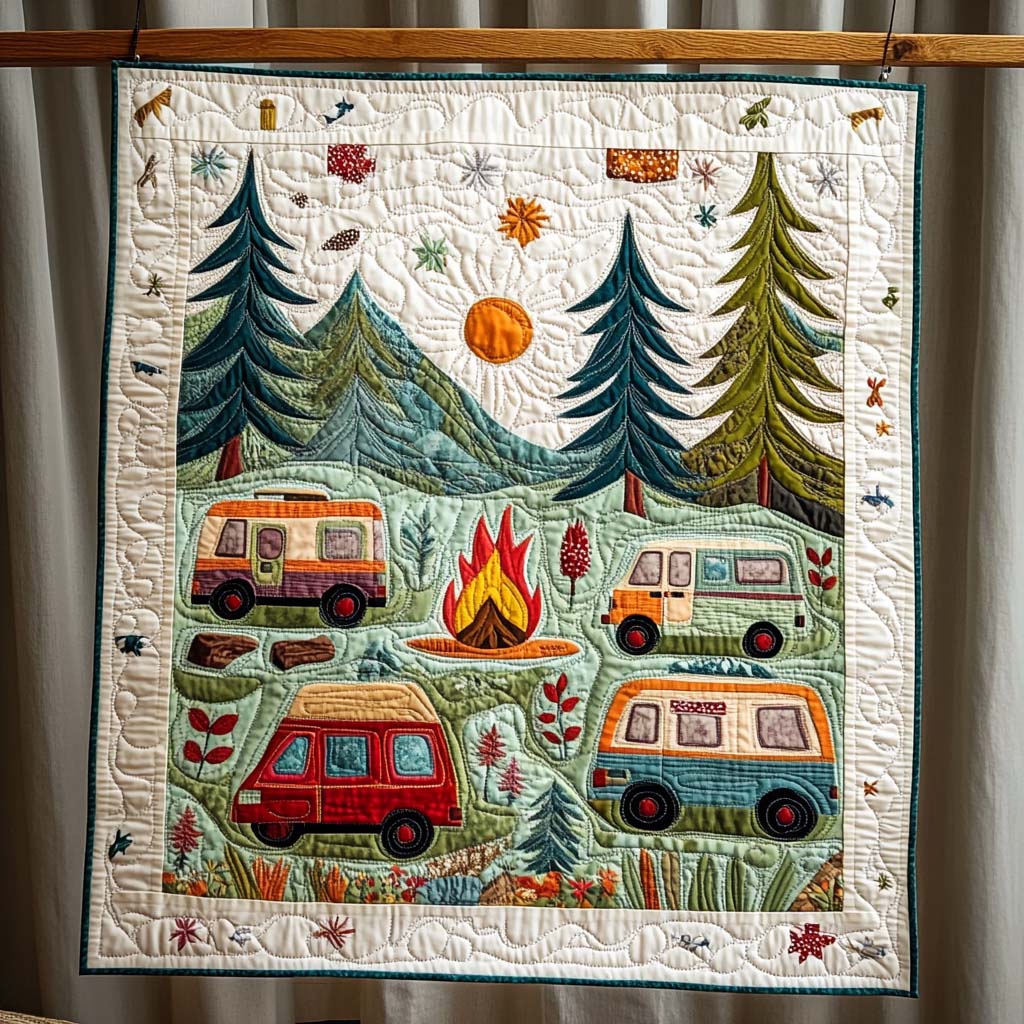 Canyon Nights Quilted Blanket - Throw (55" x 60")