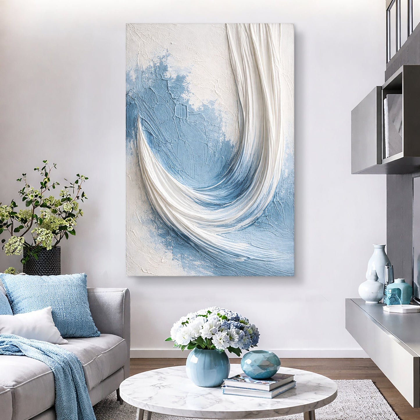 Coastal Flow - canvas
