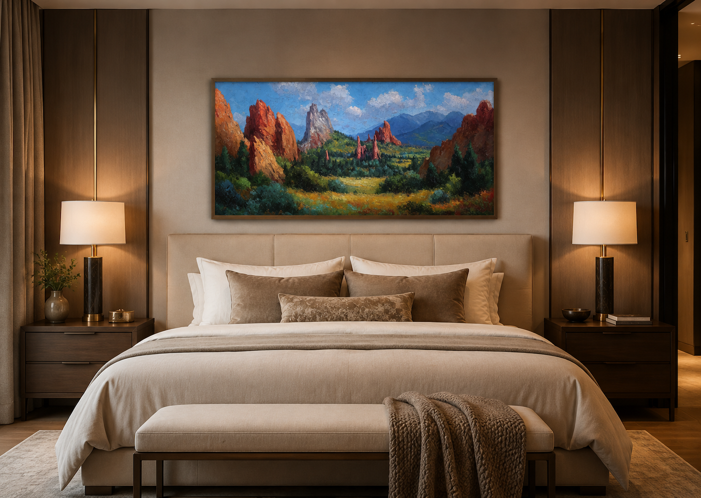 Colorado Garden of the Gods Canvas Wall Art