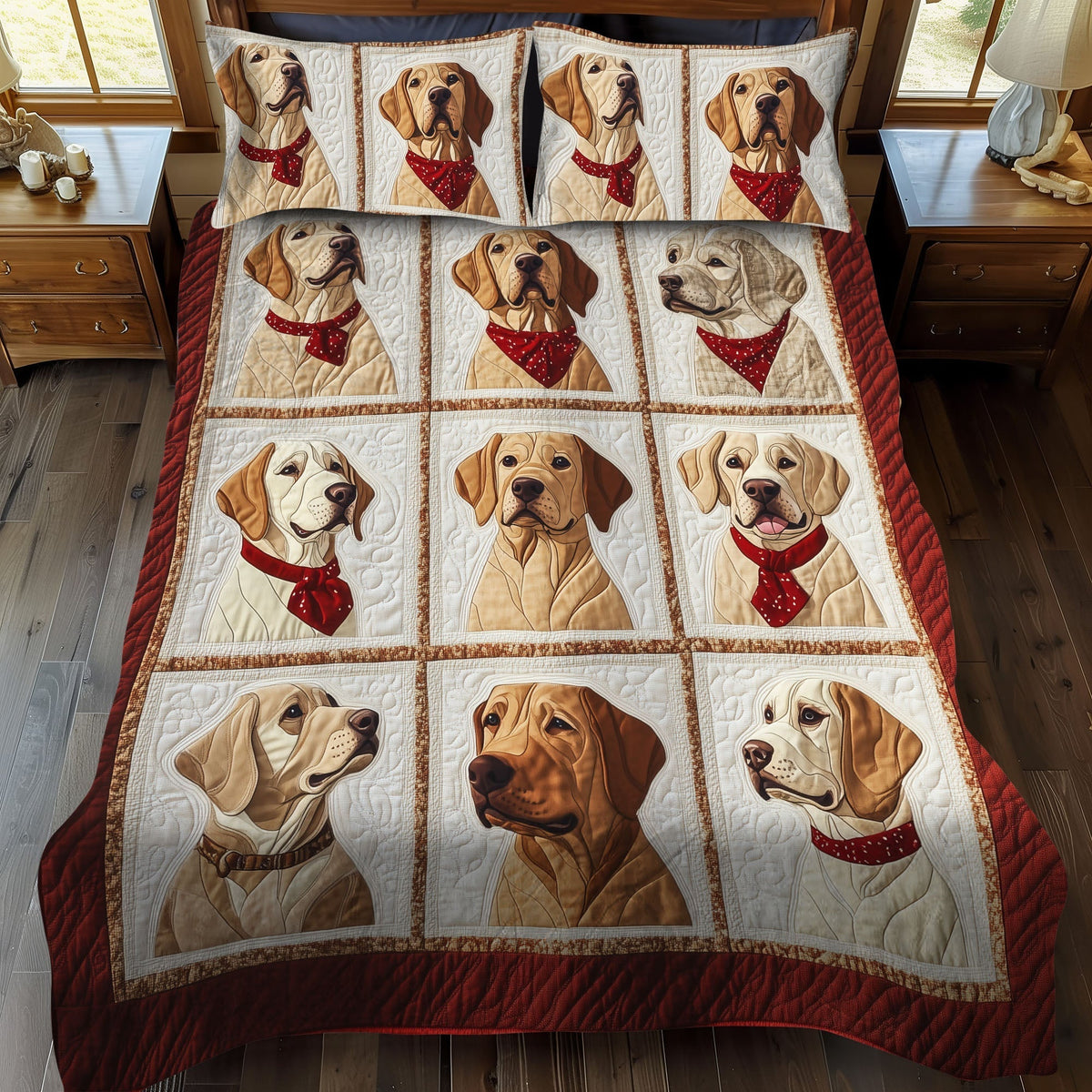 Dockside Diver 3-Piece Quilted Bedding Set - Single (59" x 70")