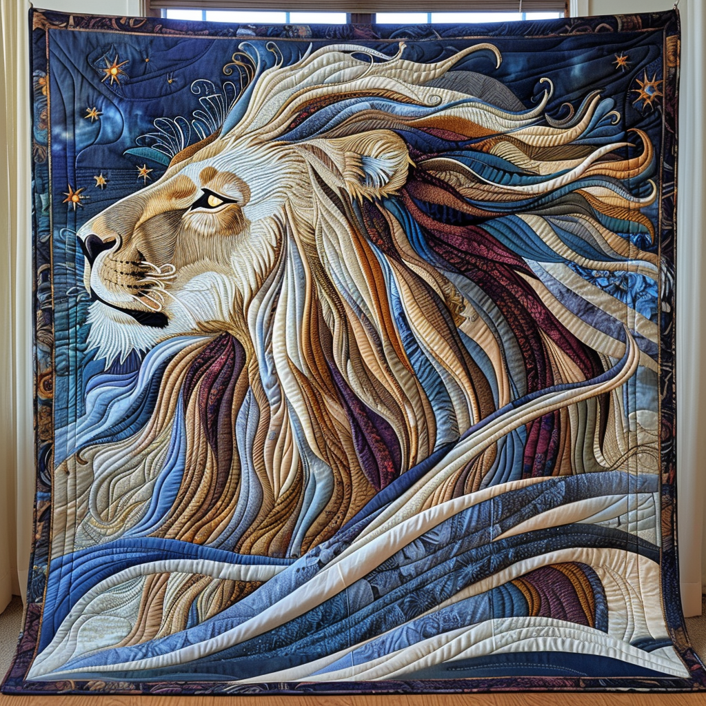 Echo of the Pride Quilted Blanket - Throw (55" x 60")