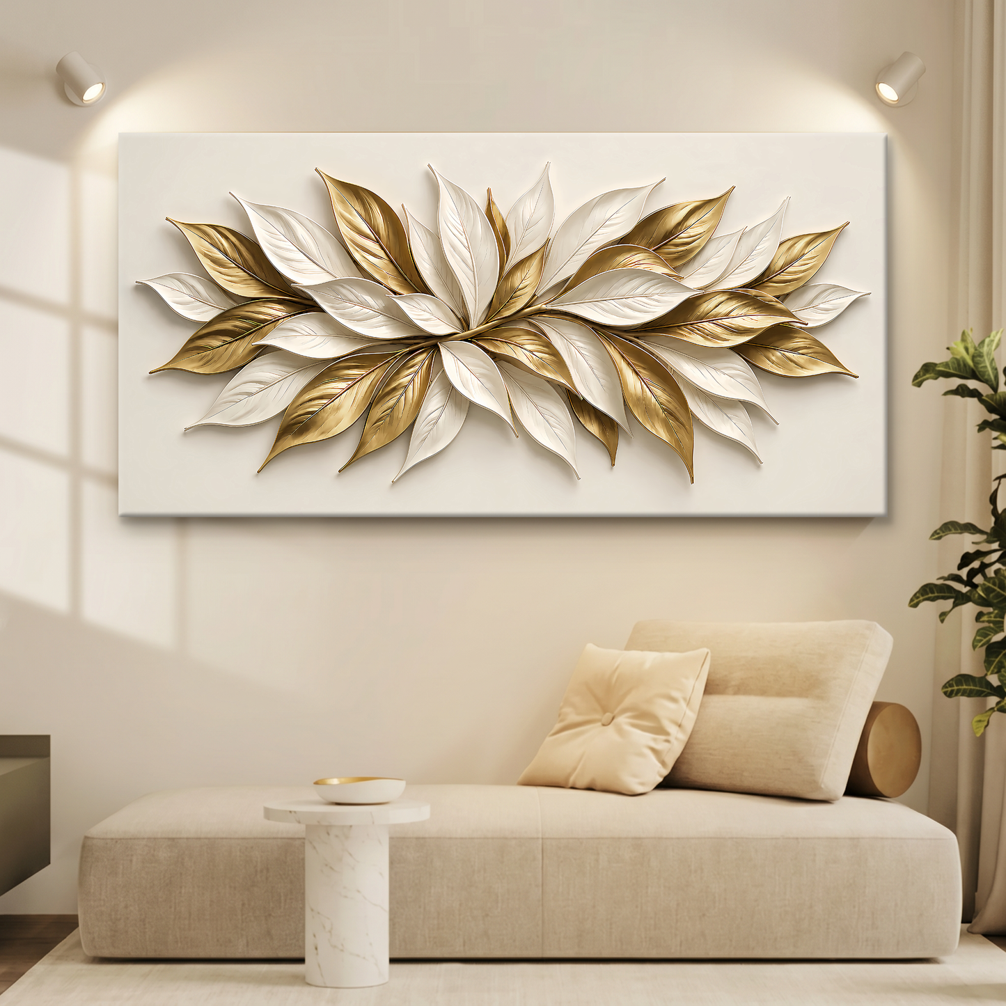 Golden Ivory Petals