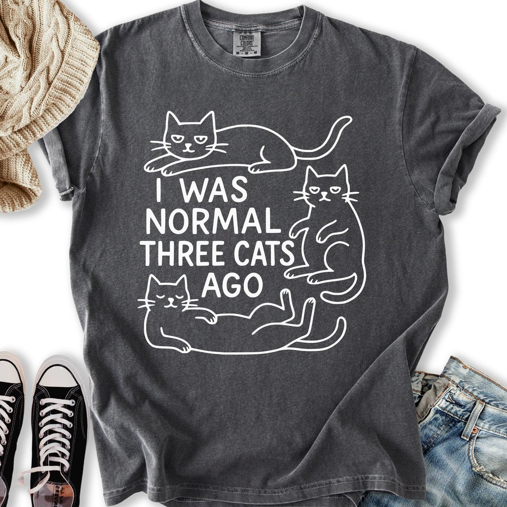 I was Normal Cat Relaxed Tee