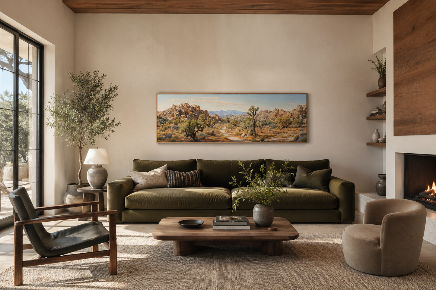 Joshua Tree National Park Horizontal Canvas Wall Art
