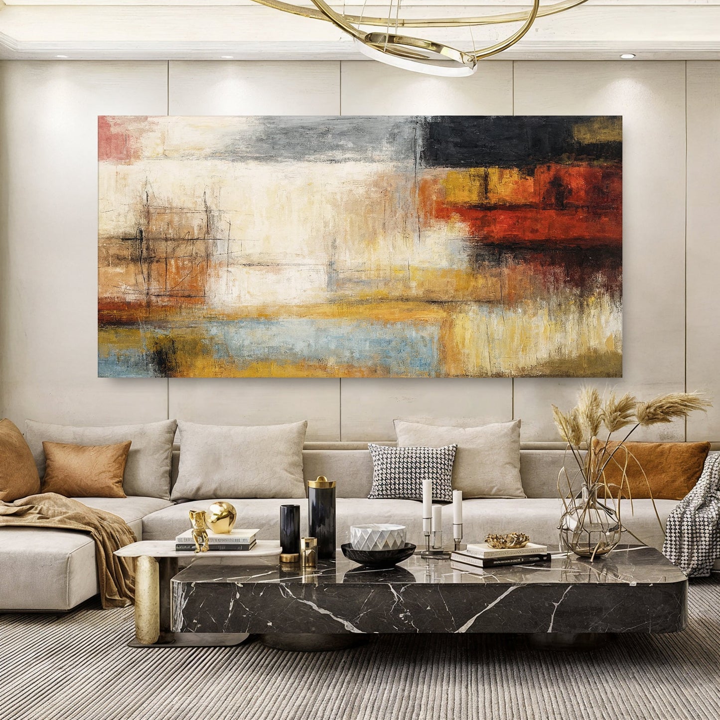 Color Strokes of Perfection Wall Art