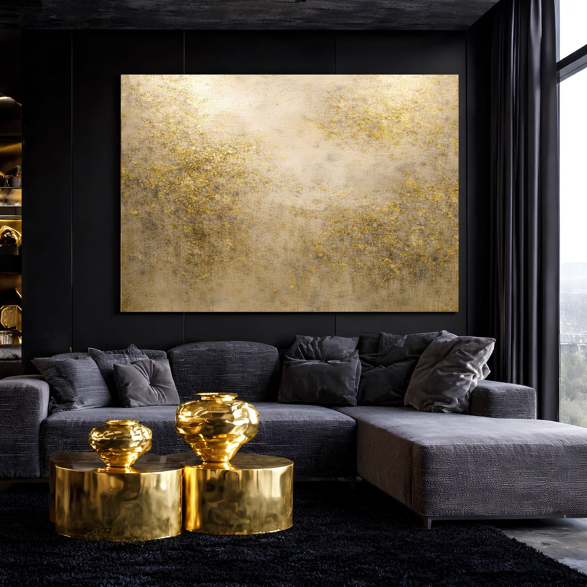 Venetian Plaster Abstract Wall Art II