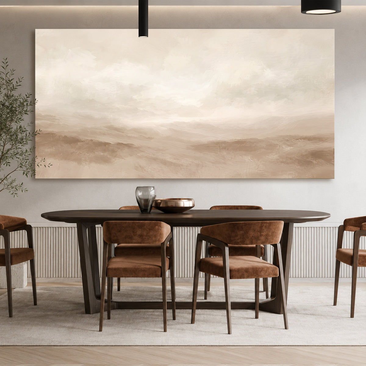 Muted Sand - canvas