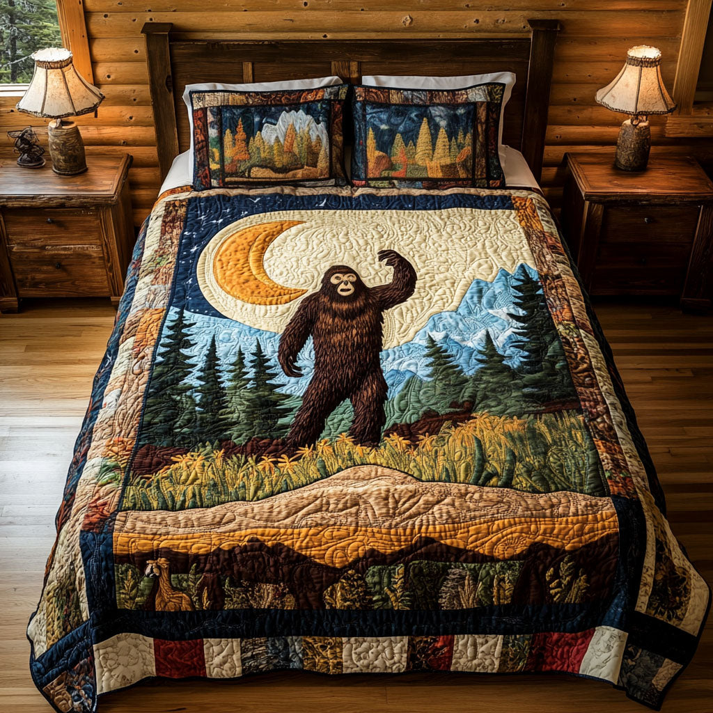 Mythical Beast 3-Piece Quilted Bedding Set - Single (59" x 70")