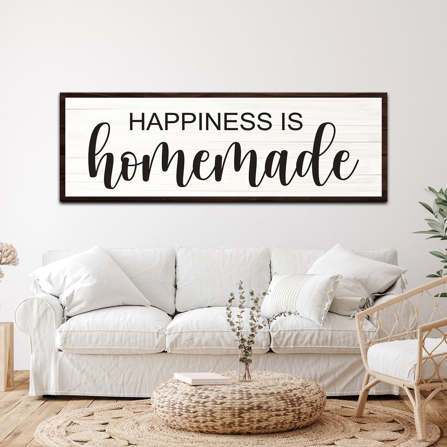Happiness Is Homemade Sign III