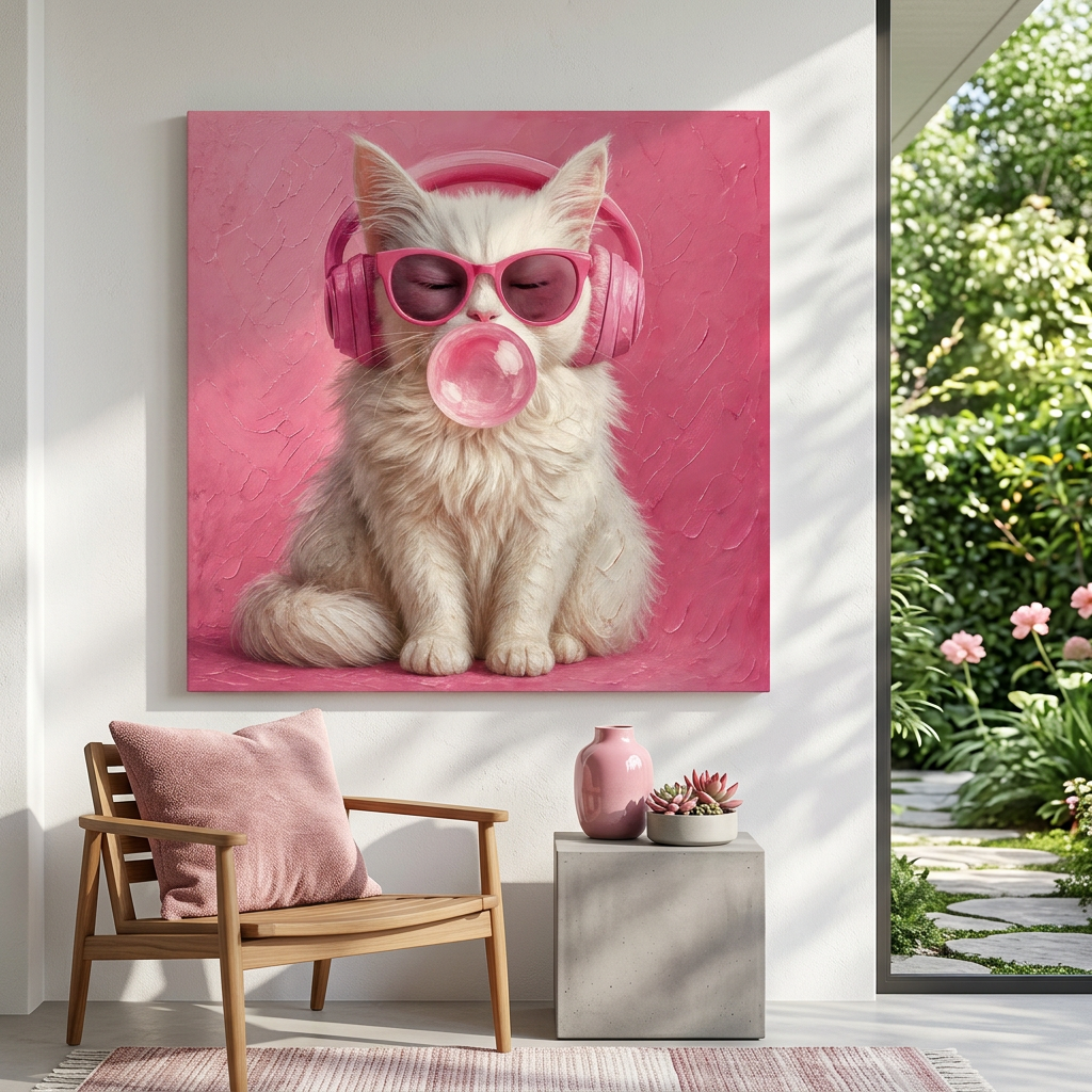 Pink Cool Cat Pop