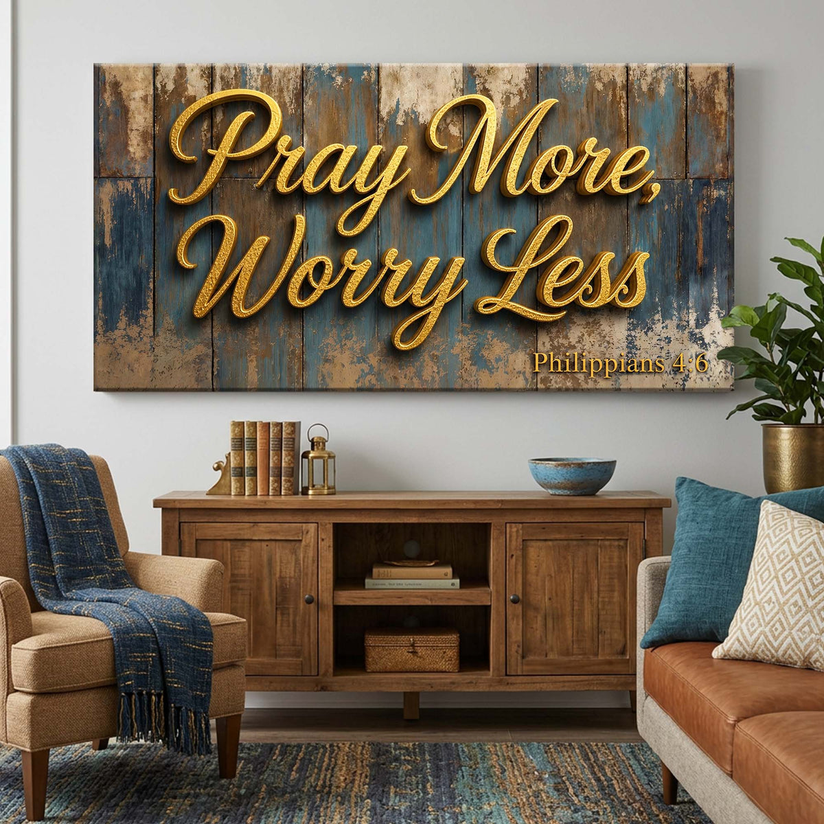 Pray More, Worry Less – Philippians 4:6