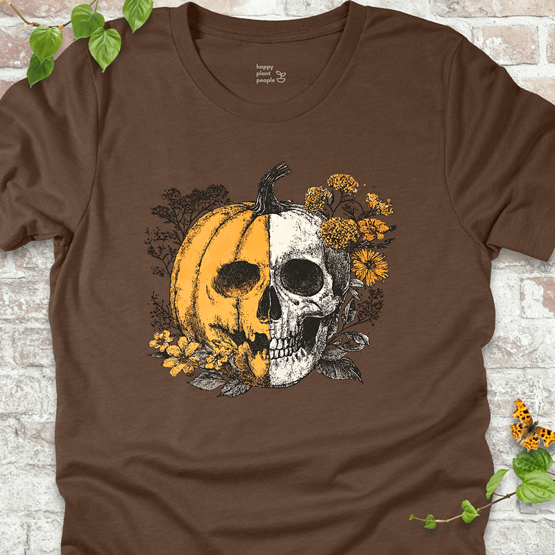 Pumpkin Skull T-Shirt
