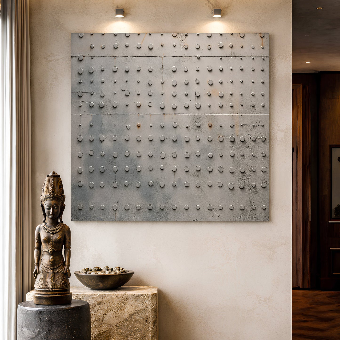Riveted Steel - canvas