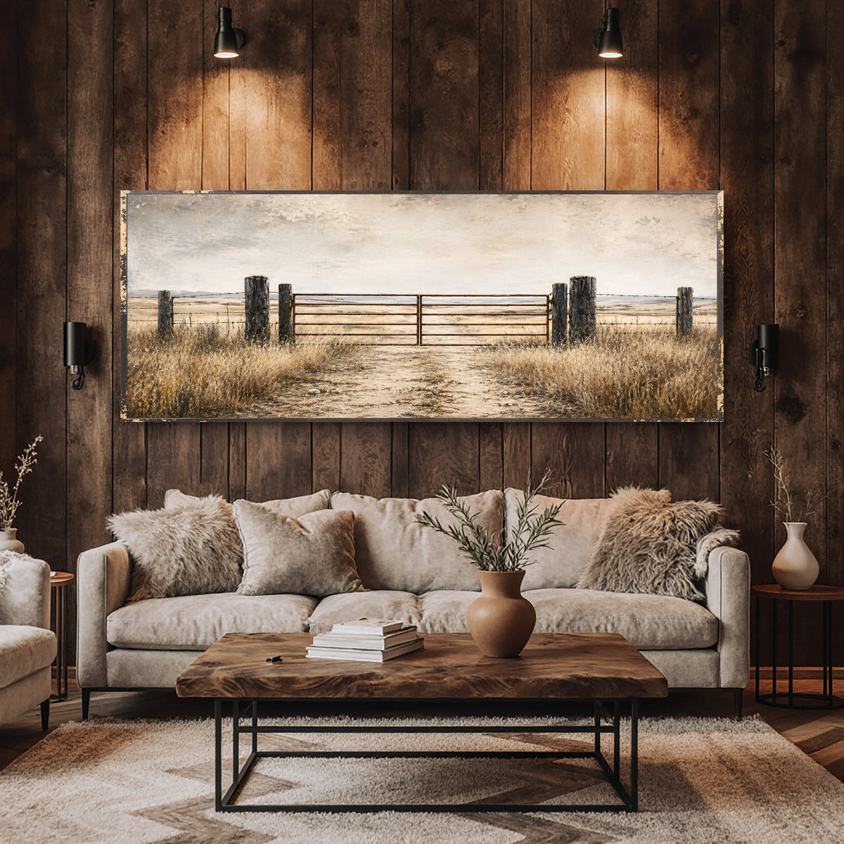 Rustic Ranch Gate