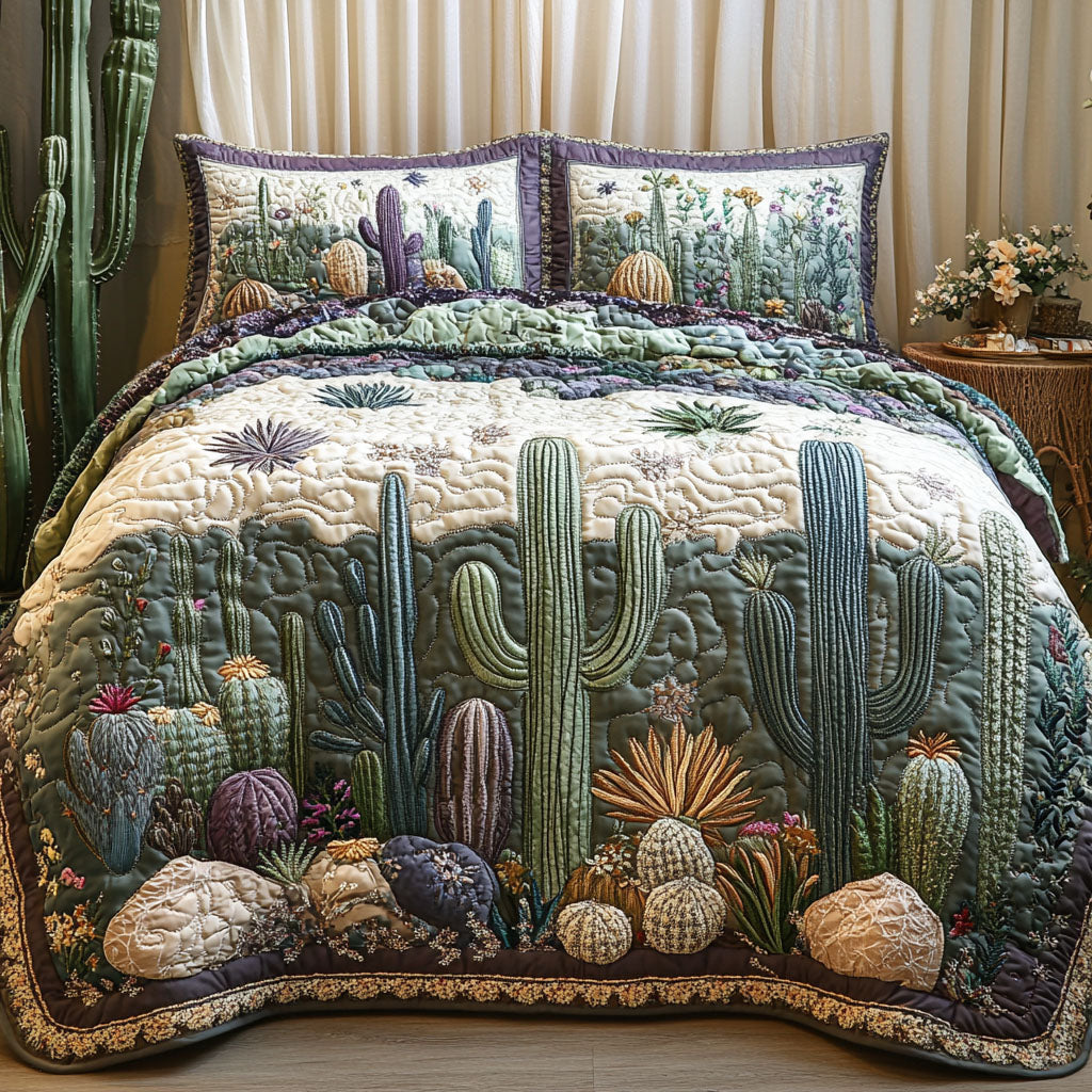 Southwestern Bliss 3-Piece Quilted Bedding Set - Single (59" x 70")