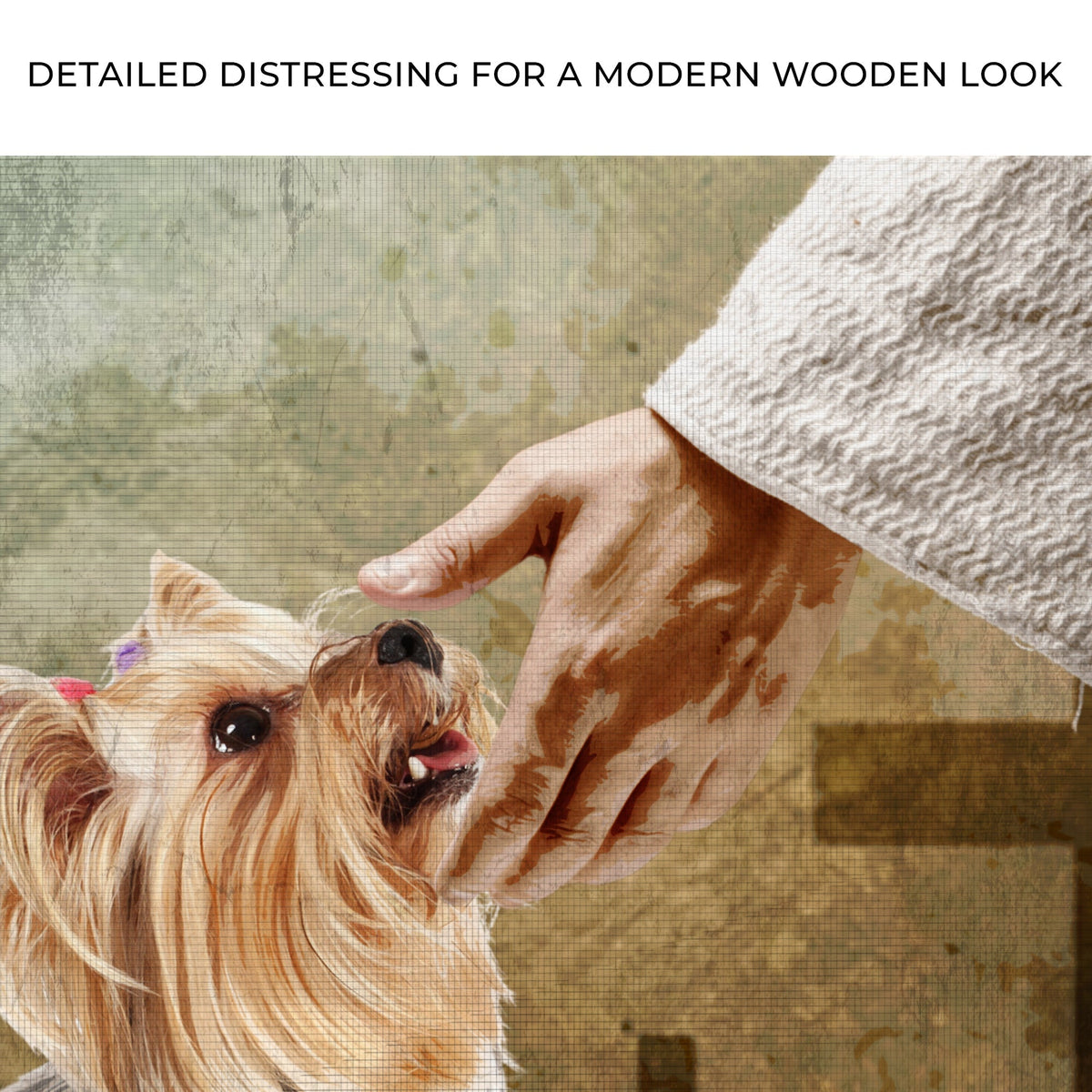 God Loves All Animals Canvas Wall Art II