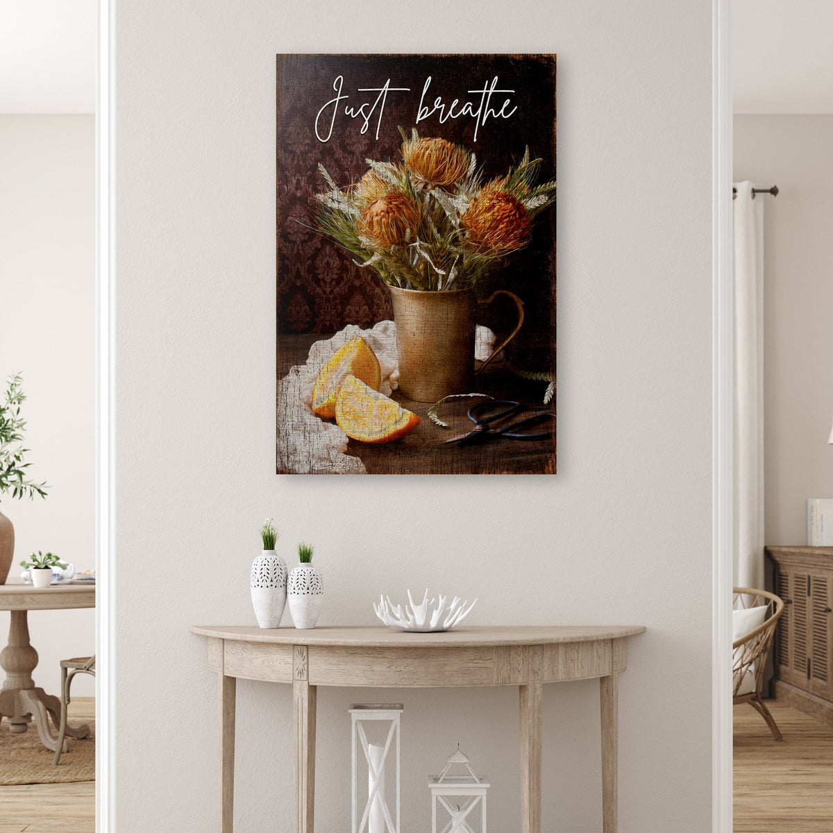Just Breathe Sign VII