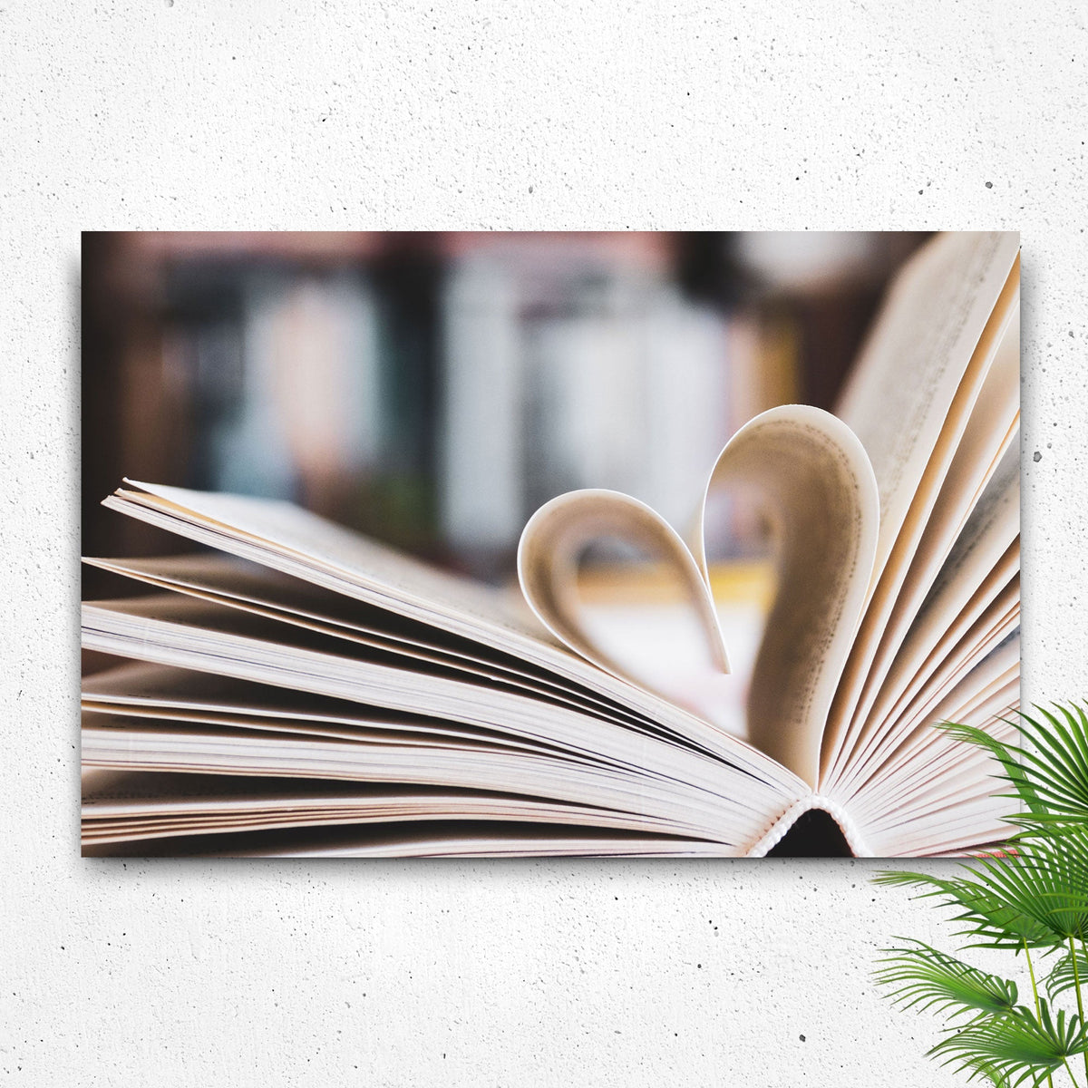 Decor Elements Book Lovers Canvas Wall Art